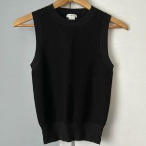 CLUB MONACO | black knit tanktop